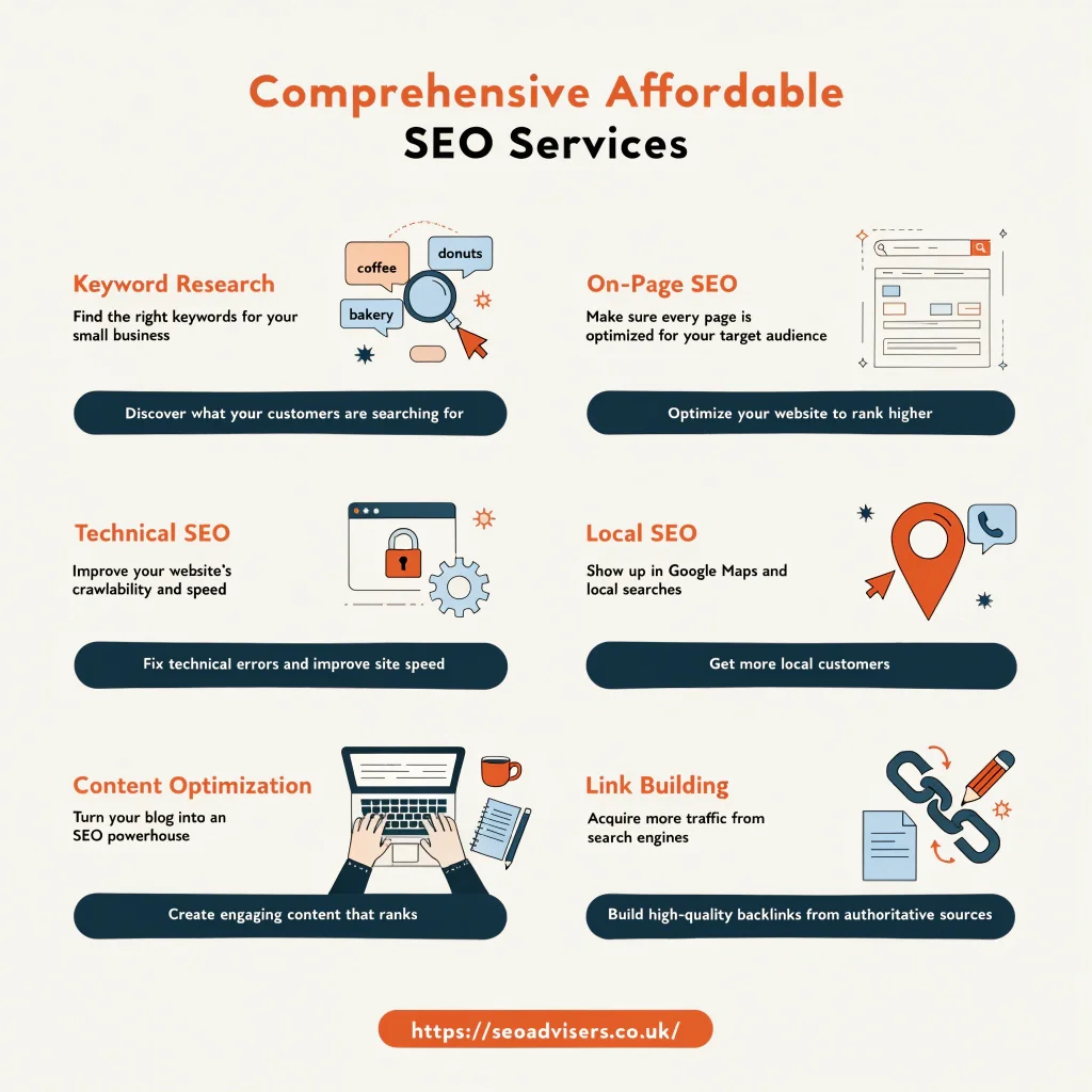 Comprehensive List of Affordable SEO Services