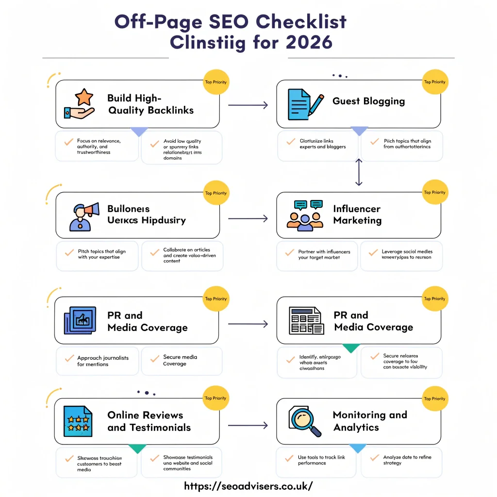 Off-Page SEO Checklist for 2026