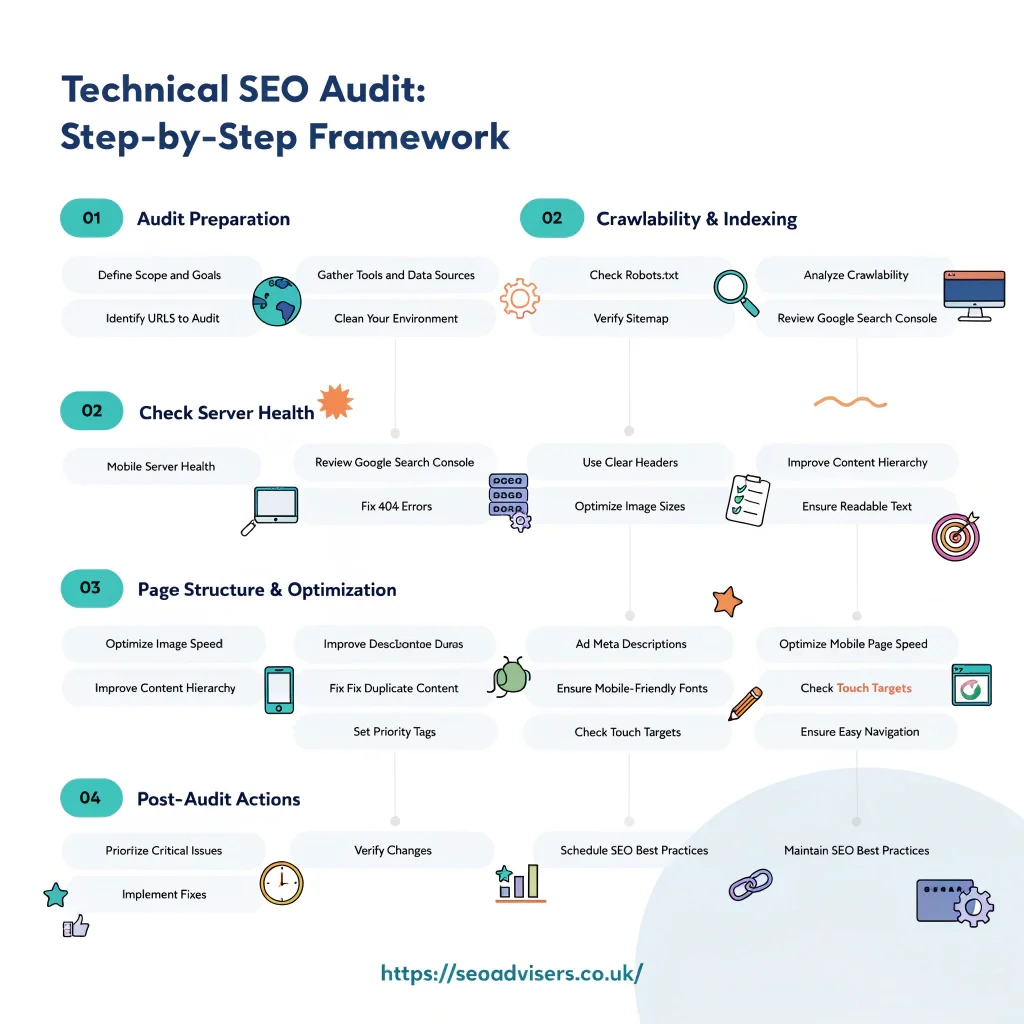 Technical SEO Audit Step-by-Step Framework