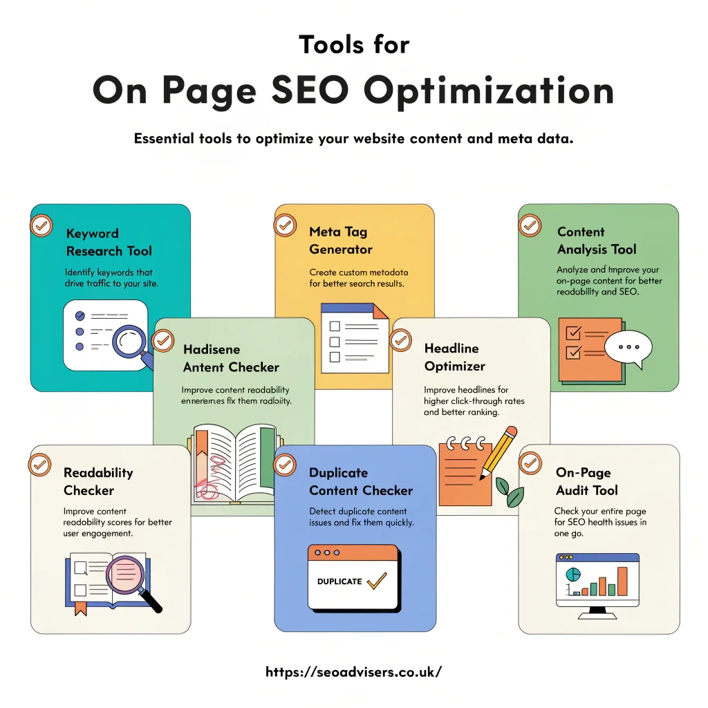 Tools for On Page SEO Optimization