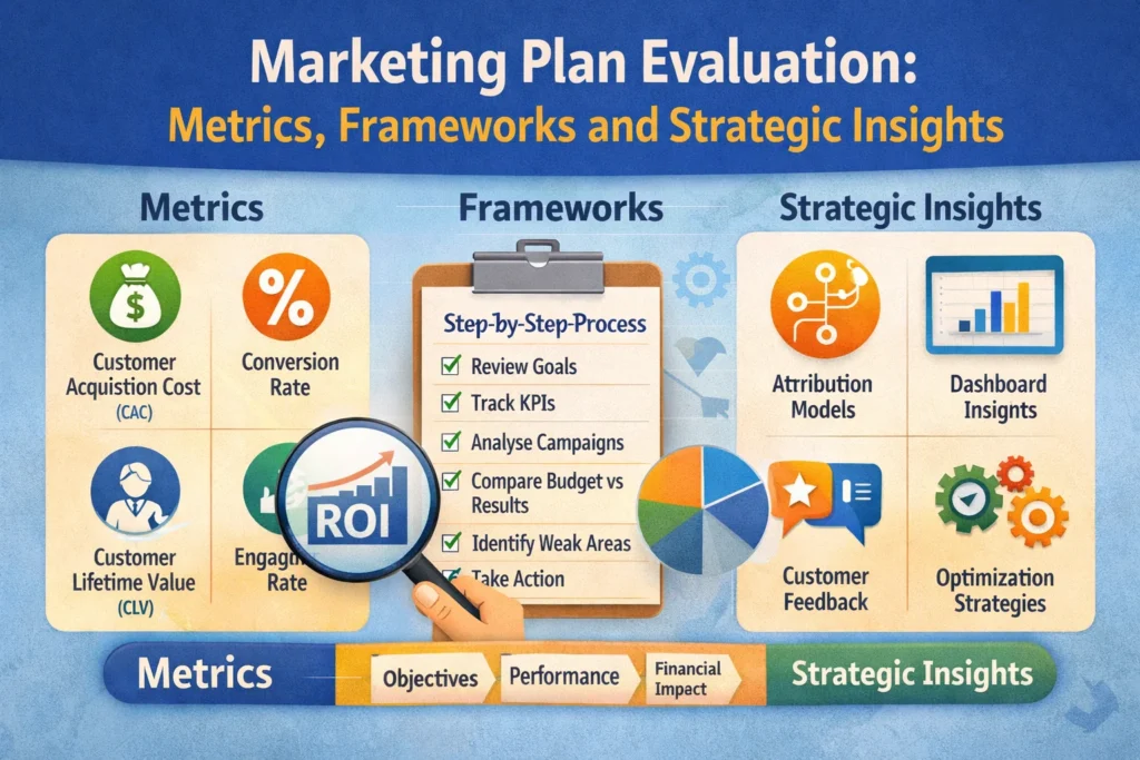 Marketing Plan Evaluation Metrics, Frameworks and Strategic Insights