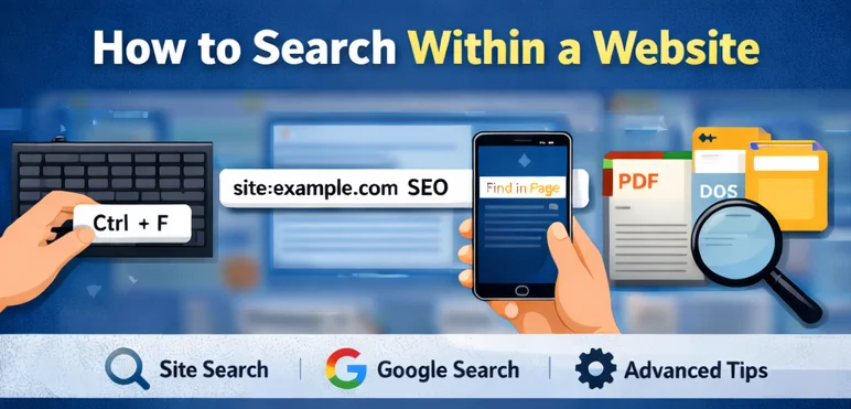 Why Searching Within a Website Matters for SEO